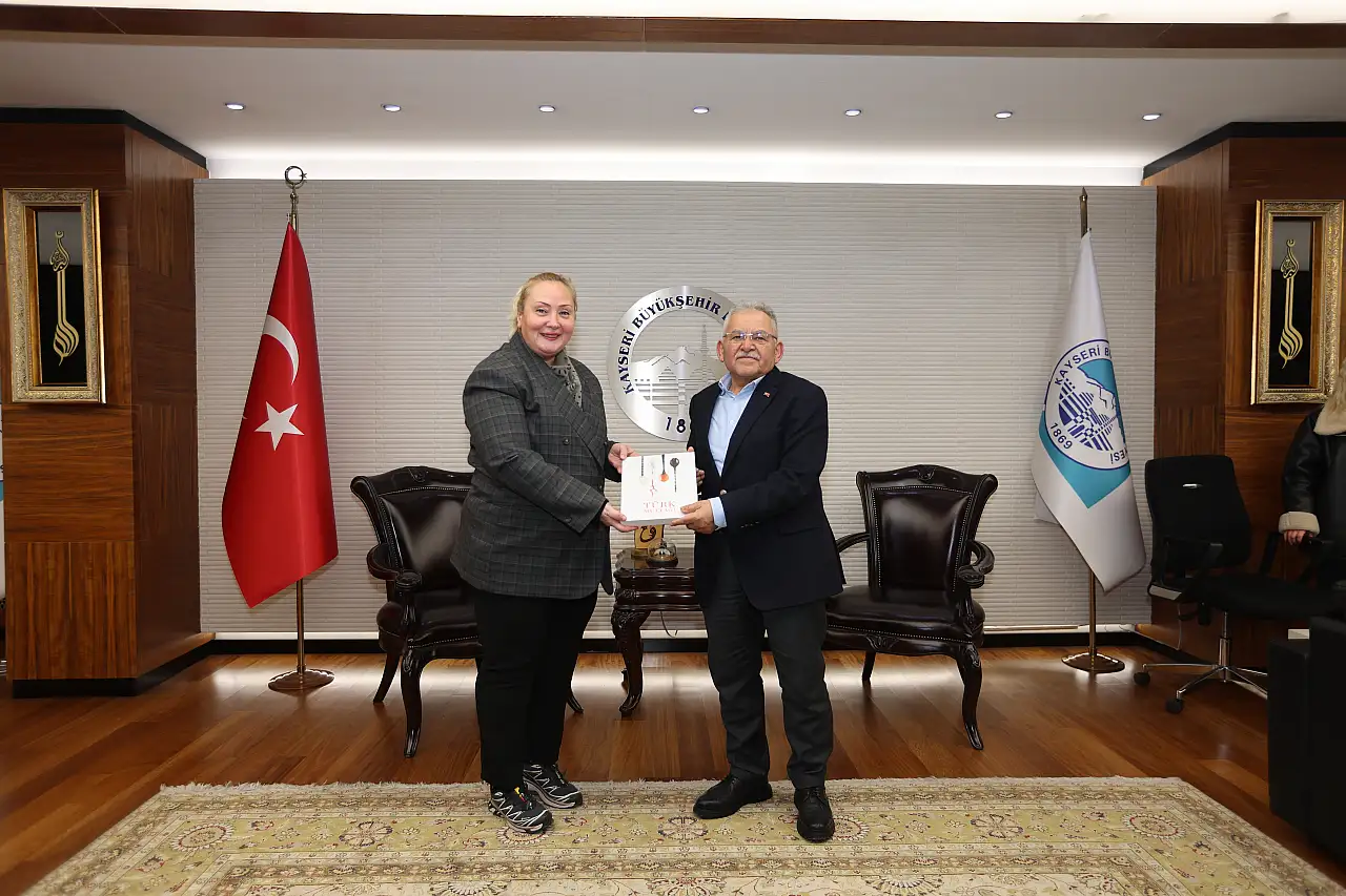 Paris Büyükelçiliği heyeti Kayseri'de