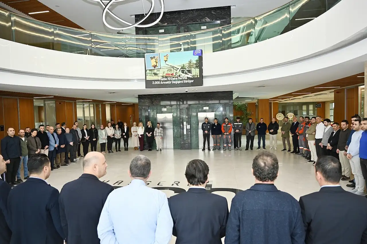 Kayseri OSB'de bayramlaşma