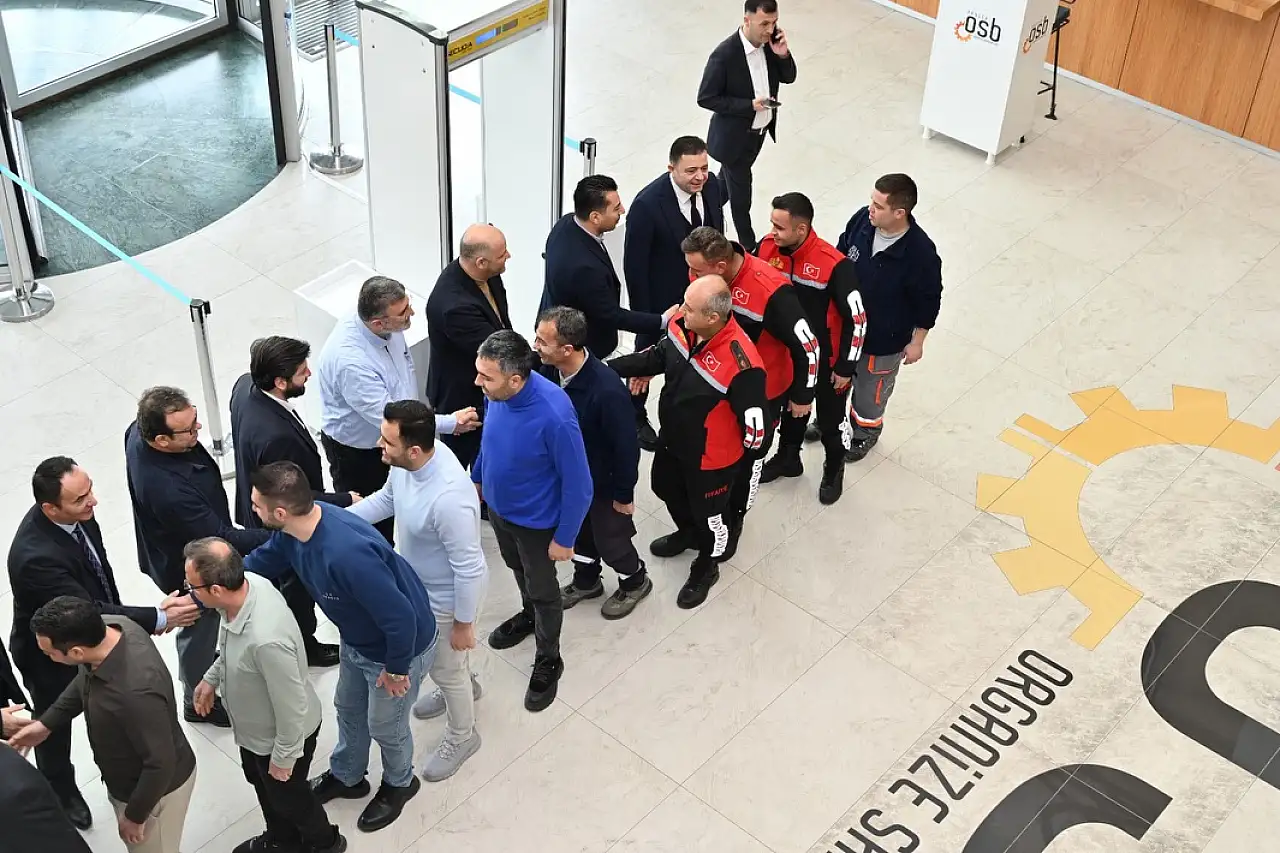 Kayseri OSB'de bayramlaşma