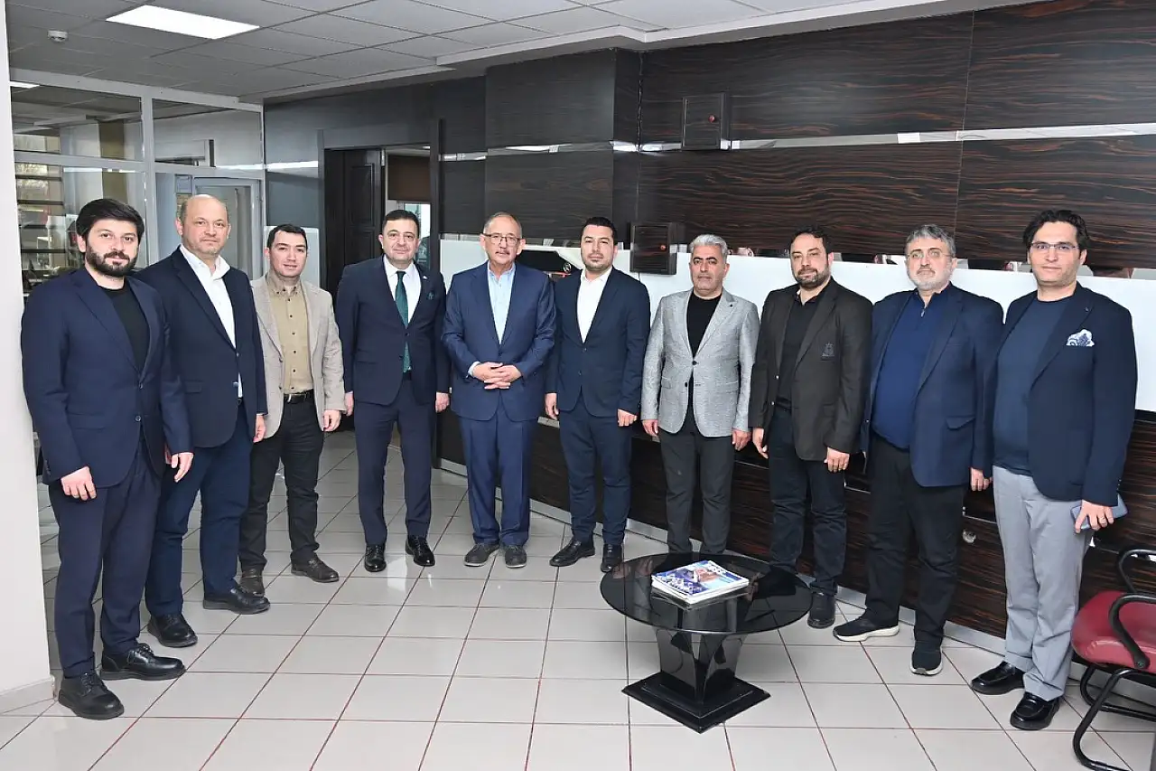 OSB seçimi sonrası dikkat çeken hamle! Yalçın'dan Özhaseki'ye sürpriz ziyaret