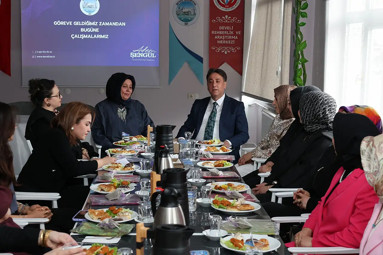 Develi'nin üreten kadınları bir arada