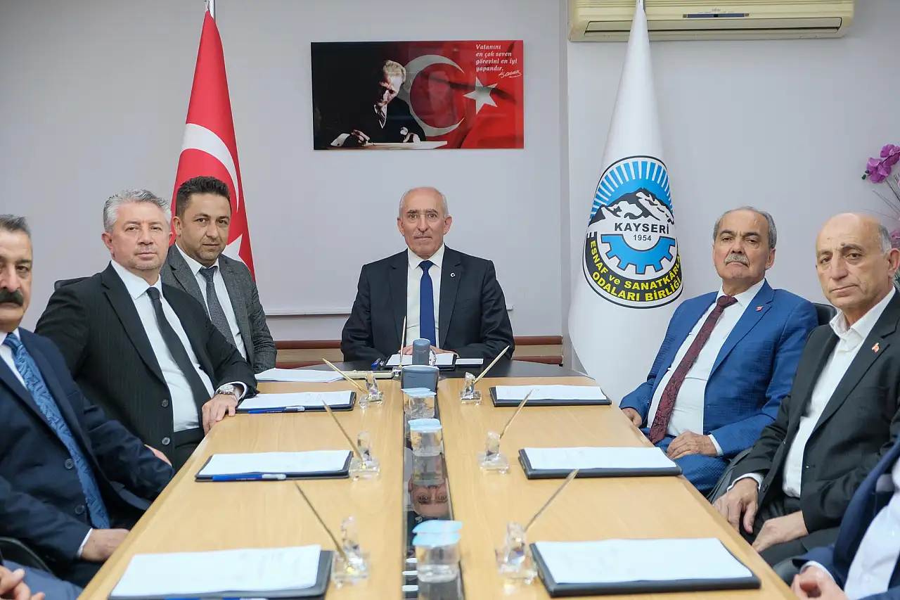 KESOB'da görev dağılımı belli oldu: Başkanvekilliği koltuğuna kim oturdu?