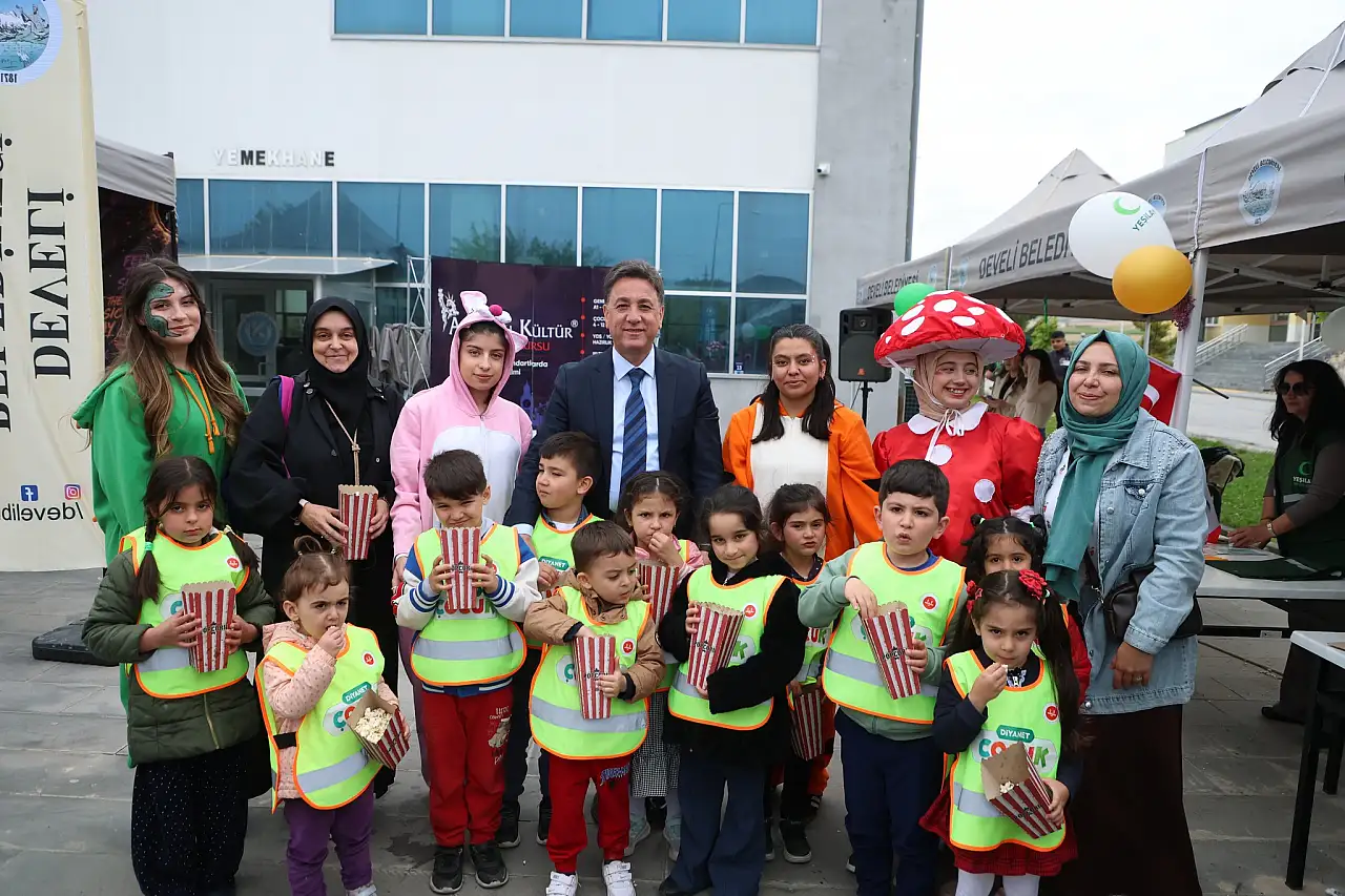Kayseri'de gençler festivale akın etti