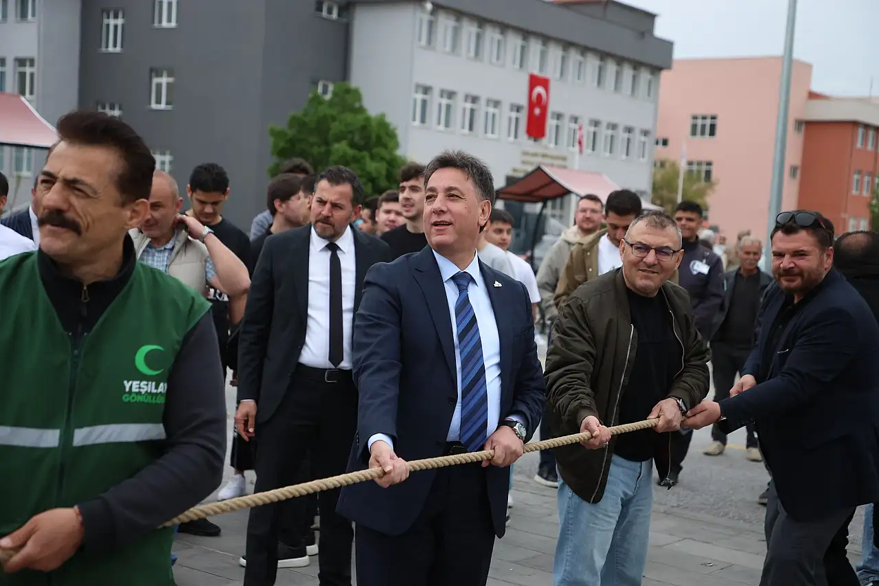 Kayseri'de gençler festivale akın etti