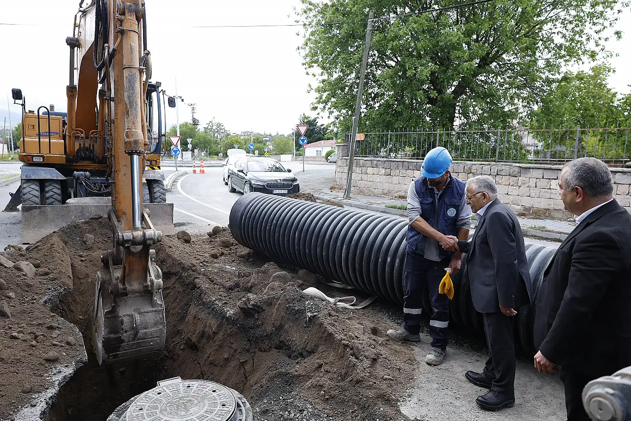 Başkan Büyükkılıç yatırımı inceledi: 25 milyon TL'lik!