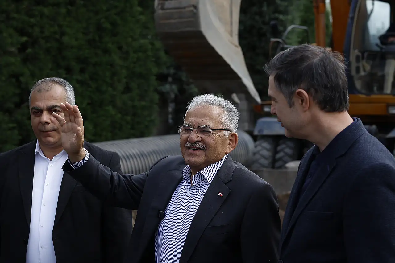 Başkan Büyükkılıç yatırımı inceledi: 25 milyon TL'lik!