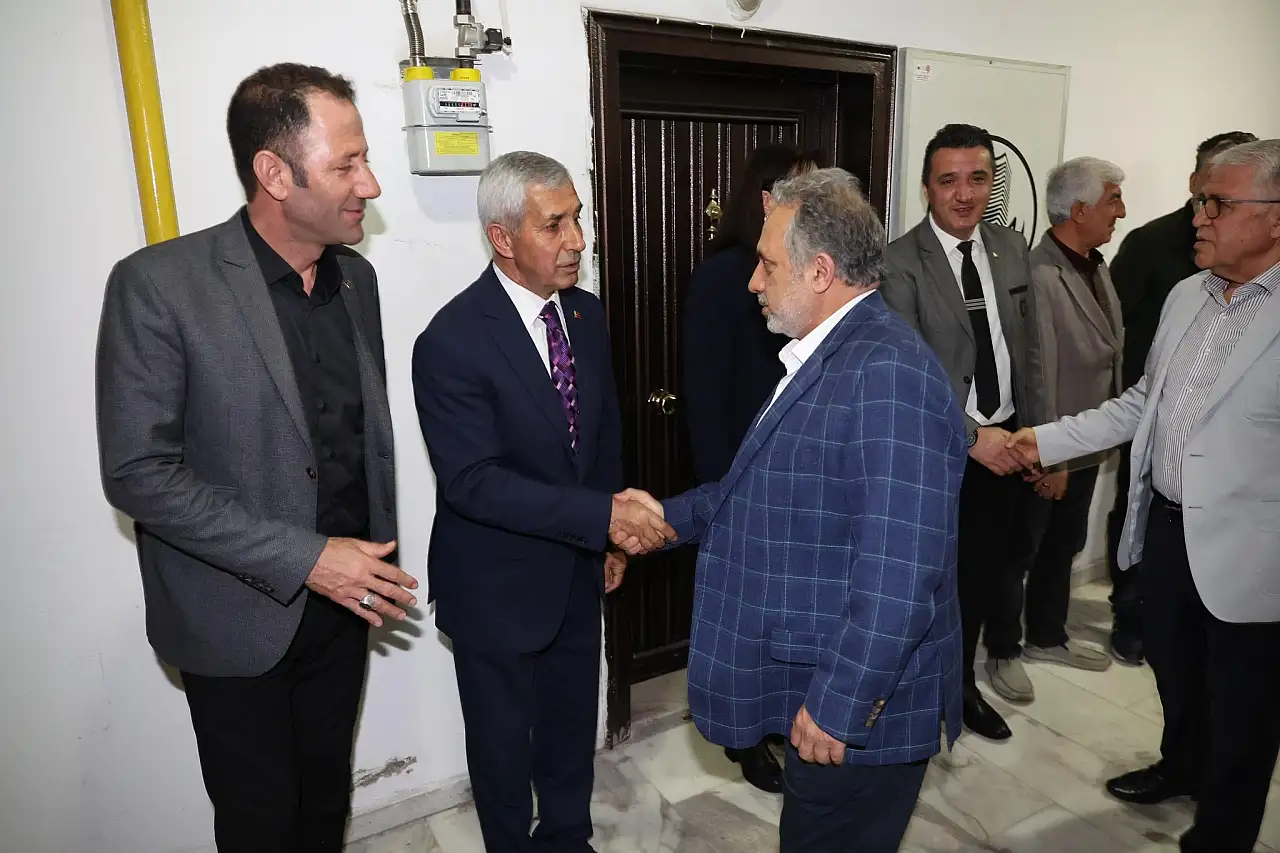 Talas Belediye Başkanı, Dadaloğlu Derneği yönetimiyle buluştu