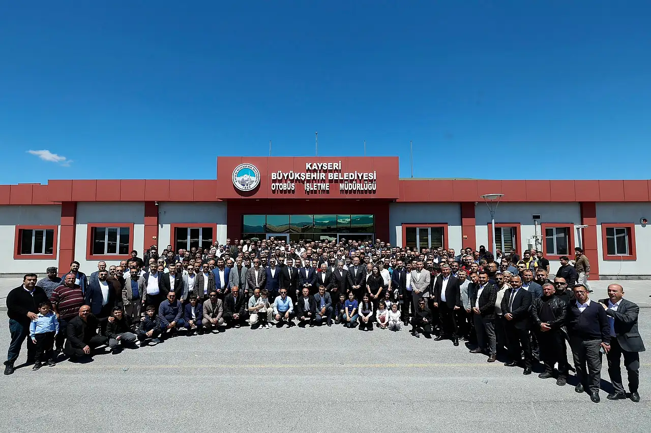 Kayseri'de gönülleri ısıtan bayram buluşması