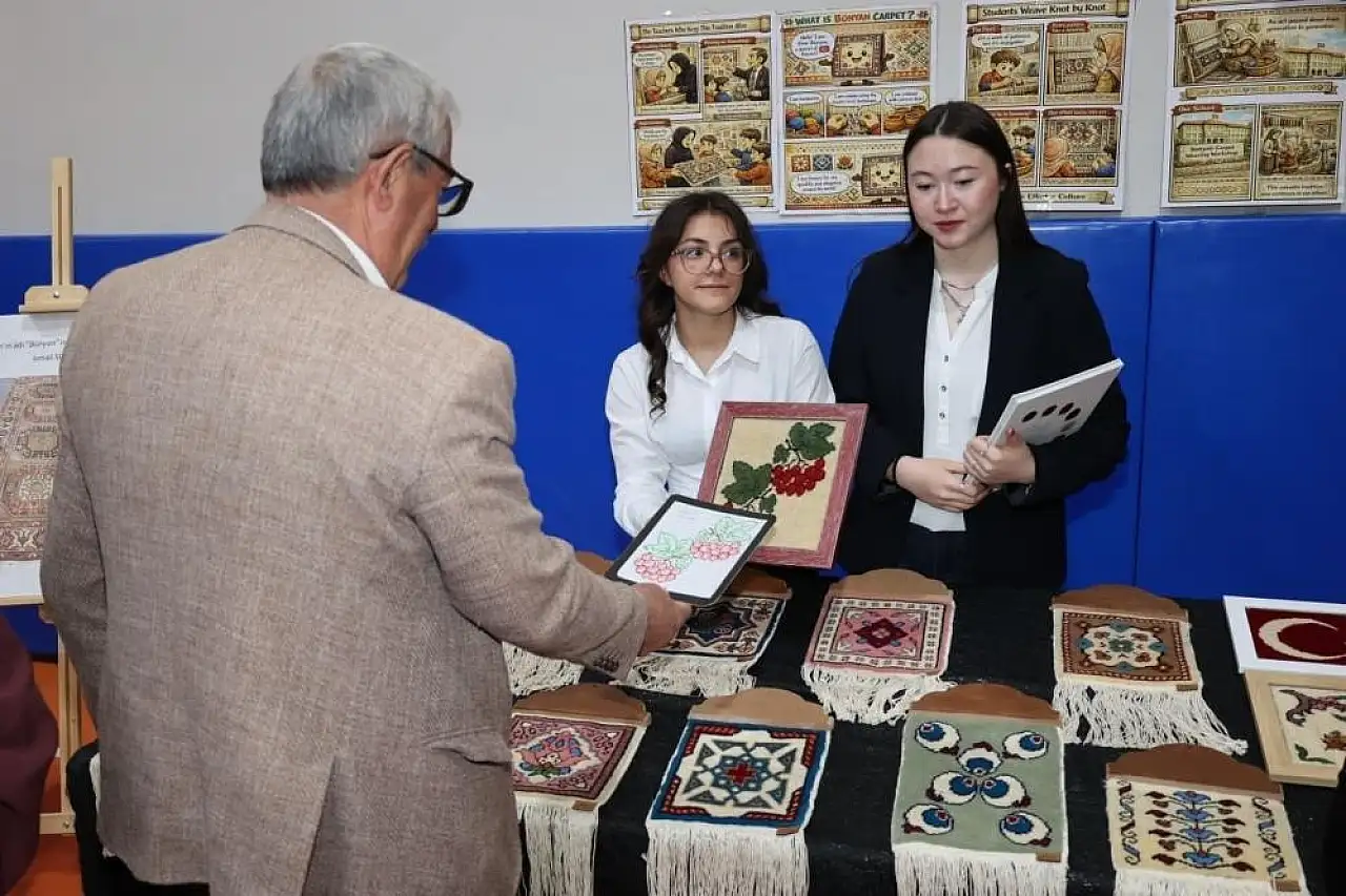 Bünyan Fen Lisesi'ndeki fuara yoğun ilgi