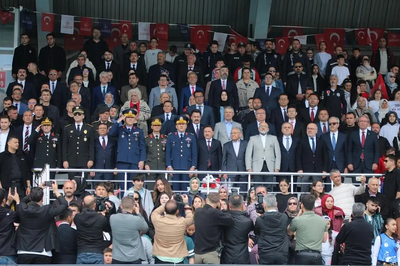 Kayseri'de 19 Mayıs kutlamaları