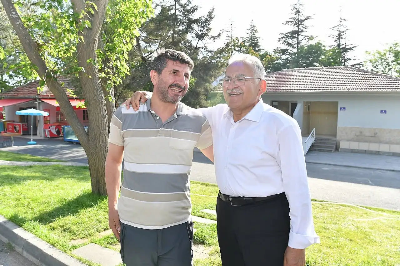 Başkan Büyükkılıç Sarımsaklı Barajı Mesire Alanı'nda