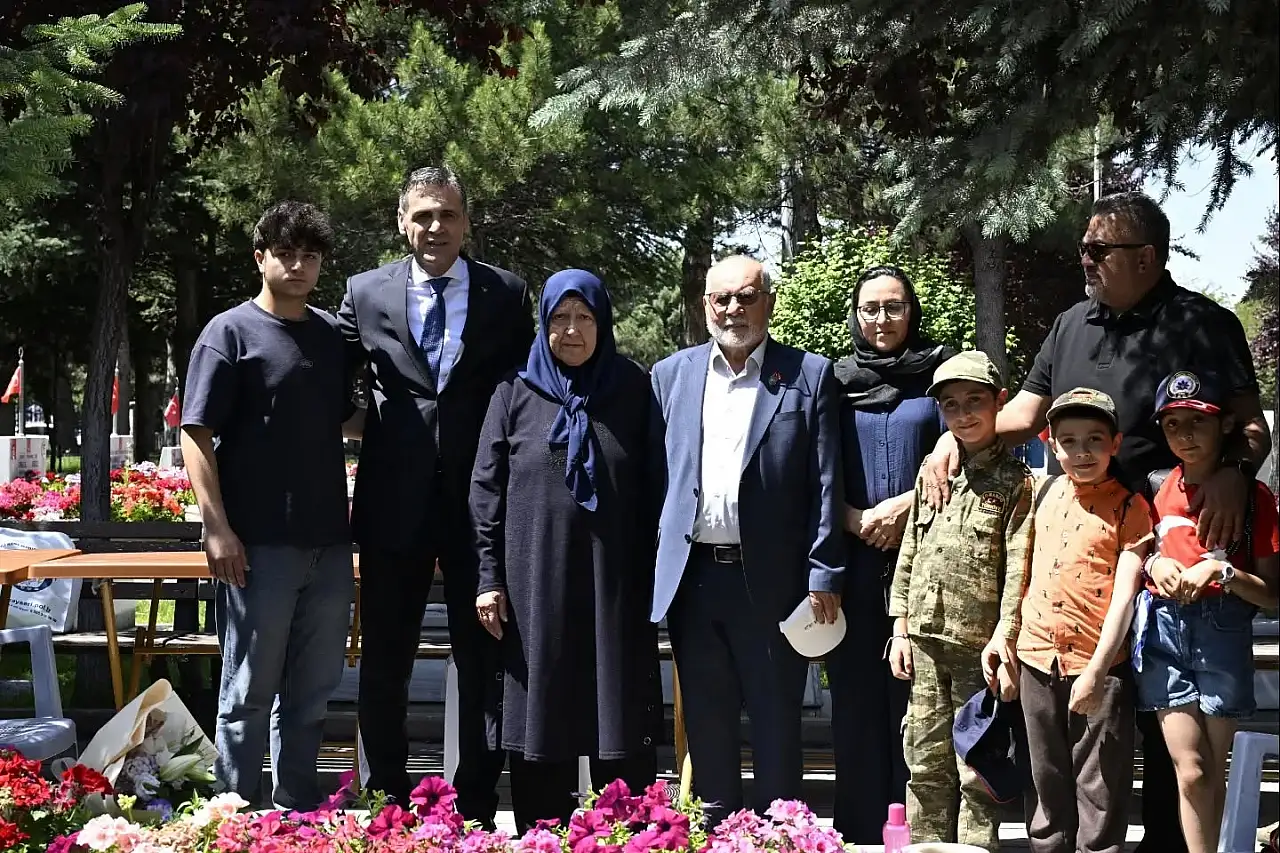 Kayseri Şehit Jandarma Duran Bayram'a dualar okudu