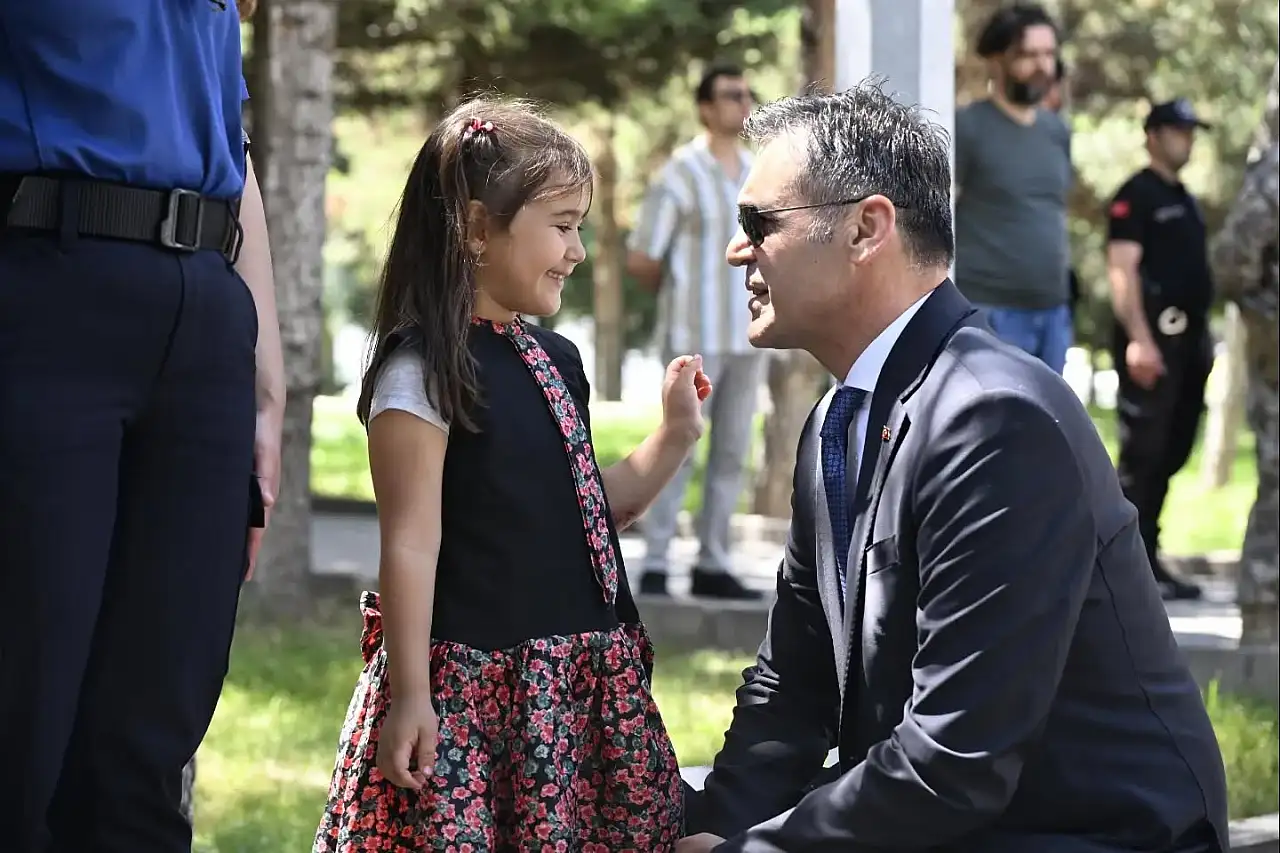 Kayseri Şehit Jandarma Duran Bayram'a dualar okudu