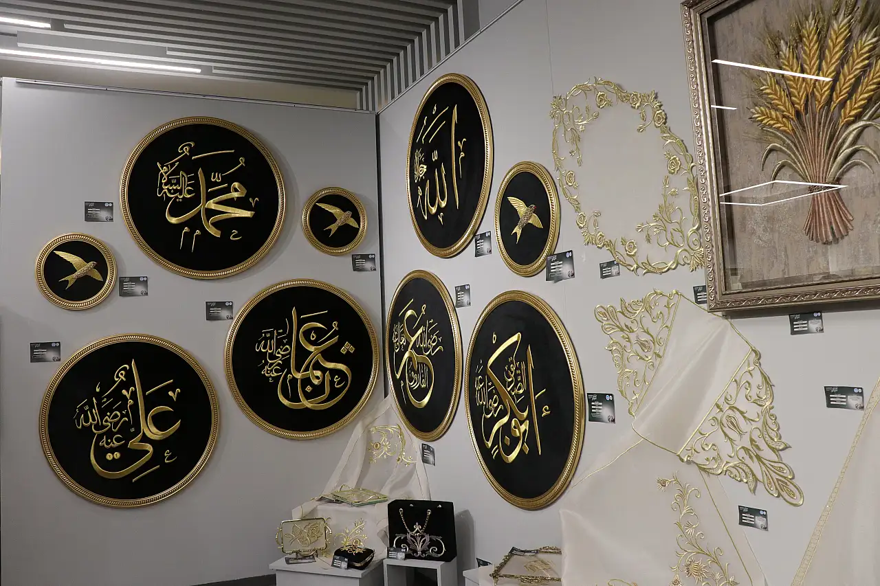 Kayseri'de el emeği göz nuru eserler beğeniye sunuldu