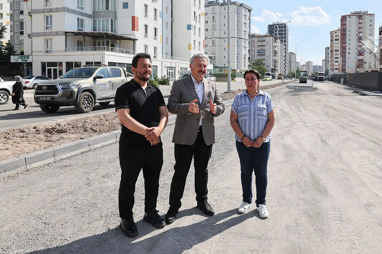 Melikgazi'de ulaşımı rahatlatacak projede son durum