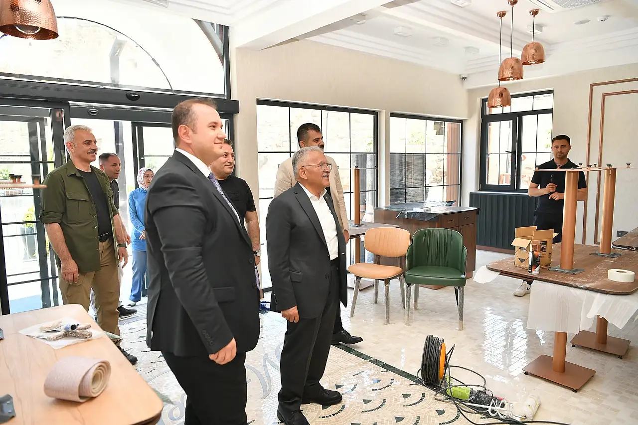 'Kayseri Kalesi'ne yeni lezzet durağı! başkandan açılış müjdesi