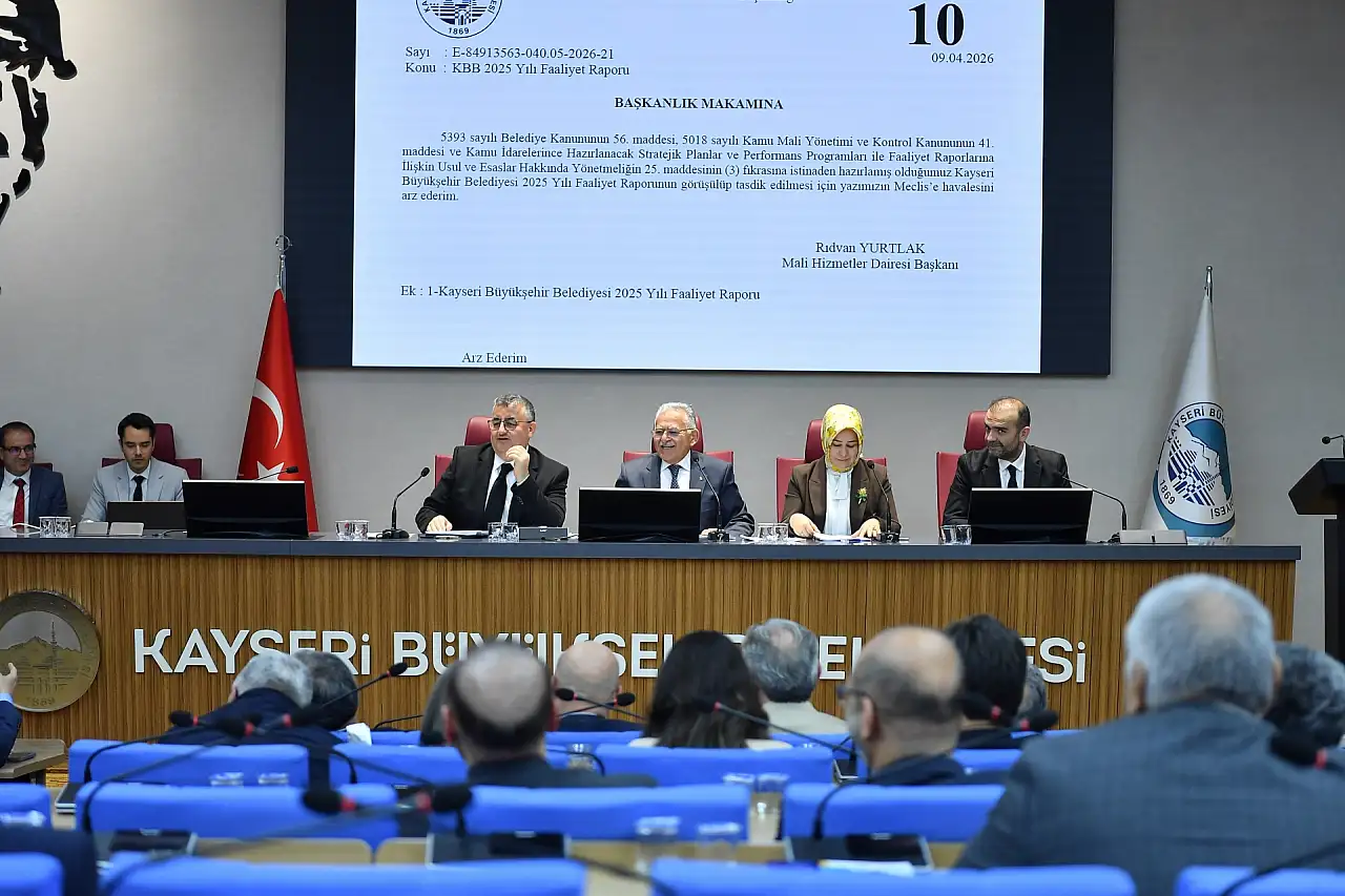 Kayseri'de yarın toplanacak Meclisi'in gündemi belli oldu!