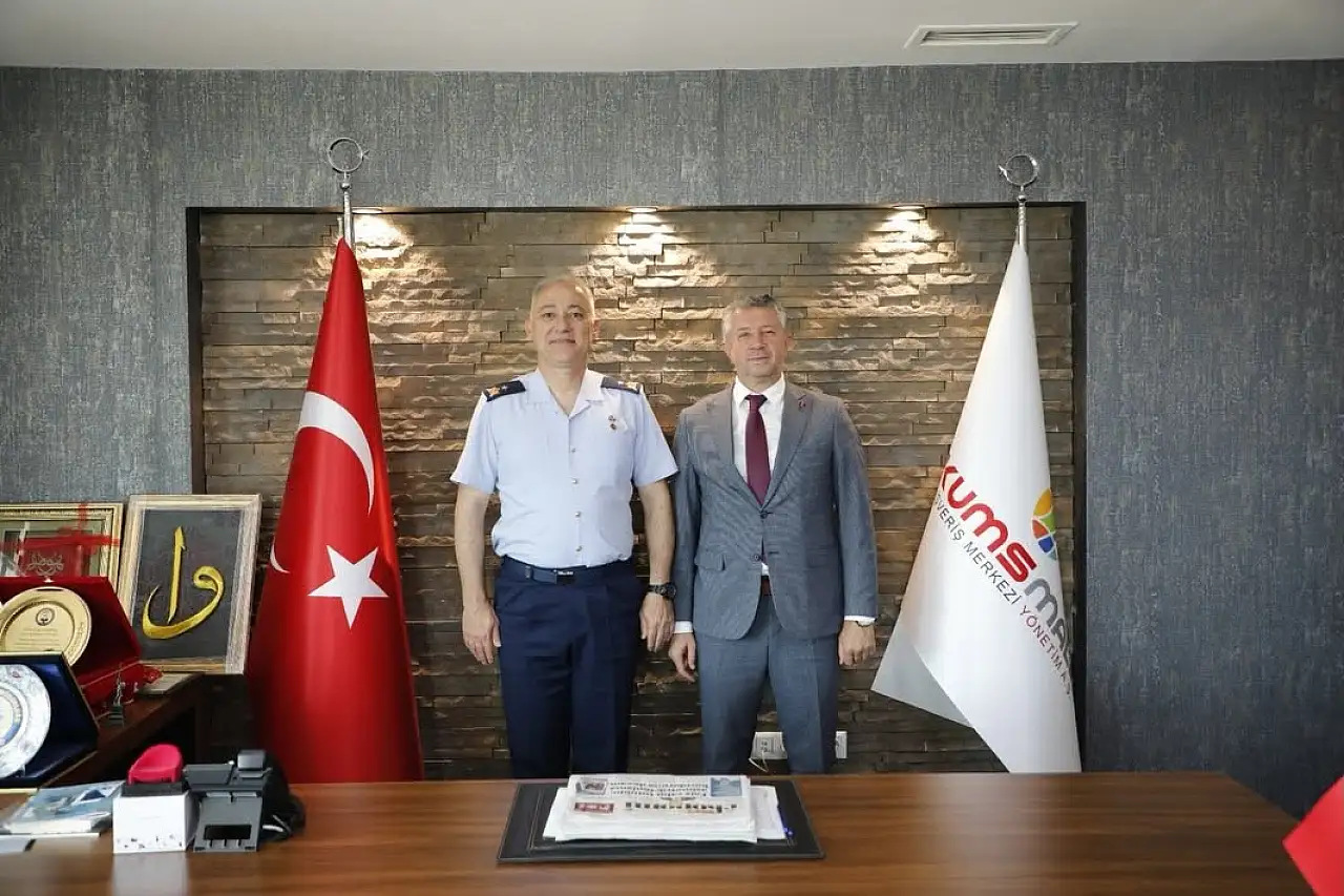 Komutan'dan Kayseri'deki AVM yönetimine ziyaret