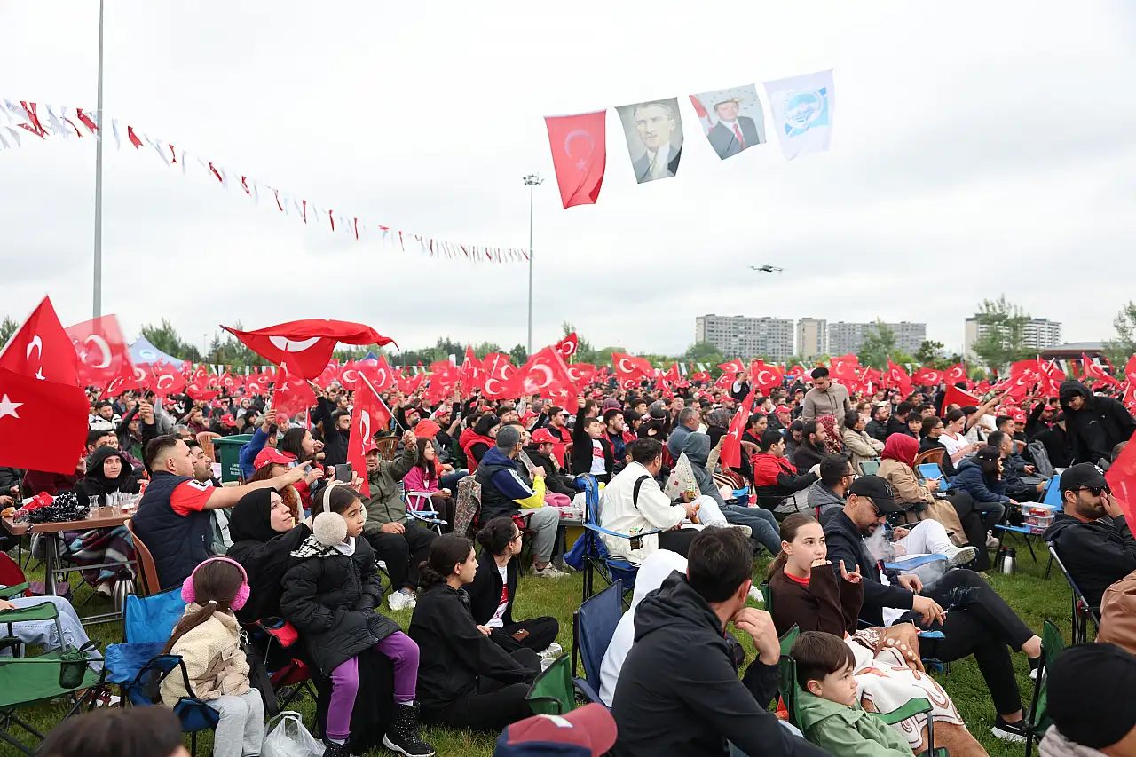Kayseri'de Dünya Kupası heyecanı