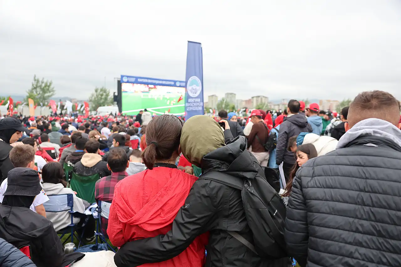 Kayseri'de Dünya Kupası heyecanı
