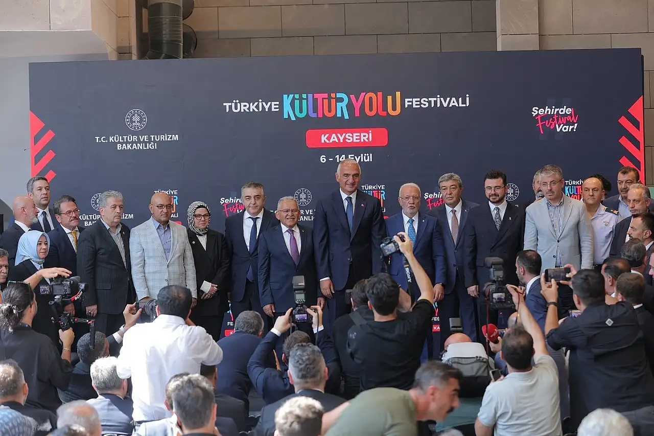 Türkiye Kültür Yolu Festivali Kayseri'de başlıyor!