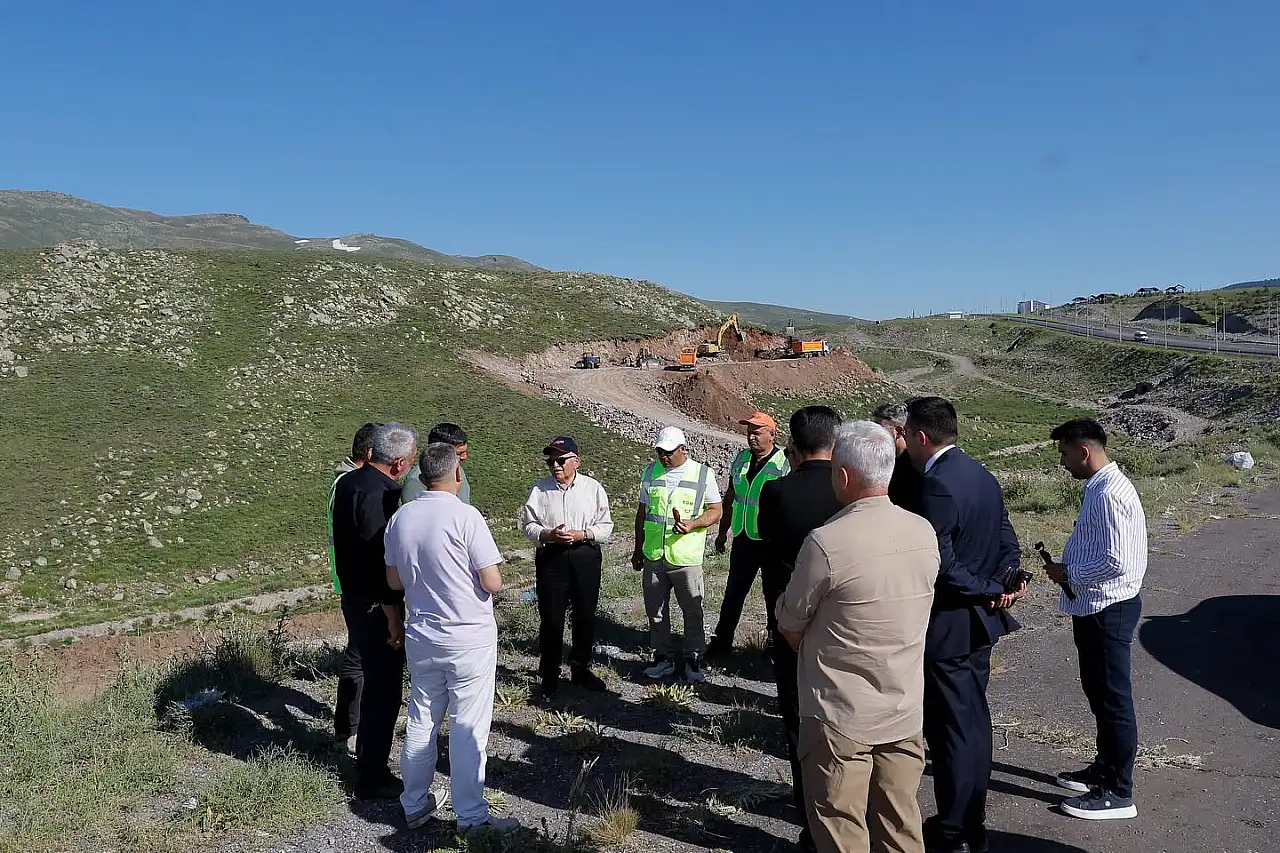 Erciyes yolunda trafik için yeni alternatif güzergâh