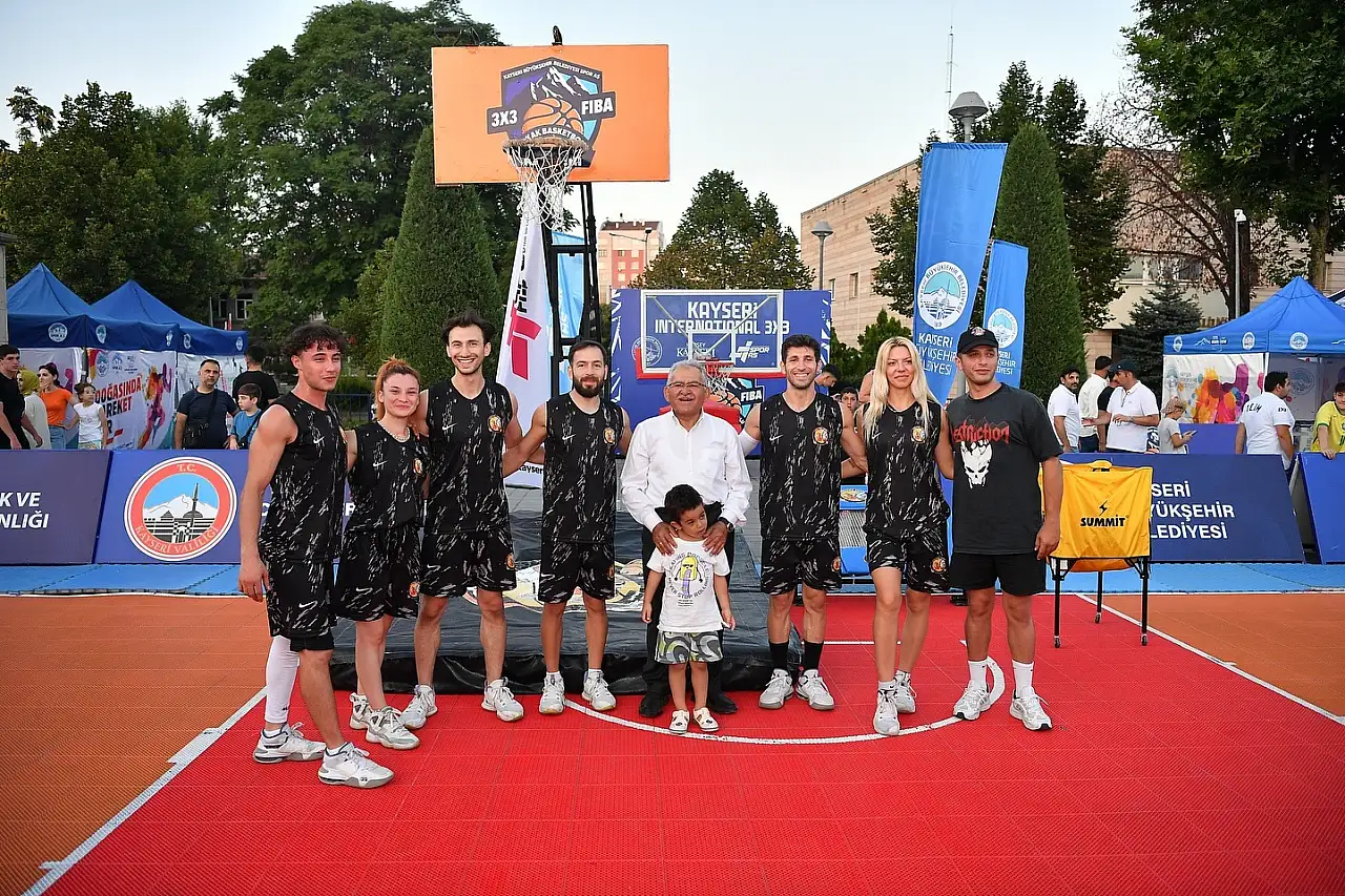 Kayseri, dev basketbol organizasyonuna ev sahipliği yapıyor