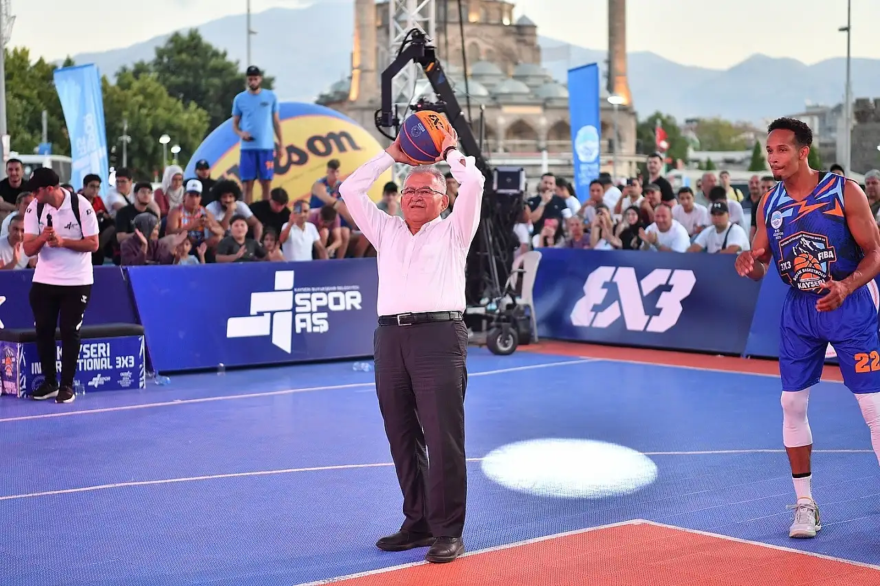 Kayseri, dev basketbol organizasyonuna ev sahipliği yapıyor