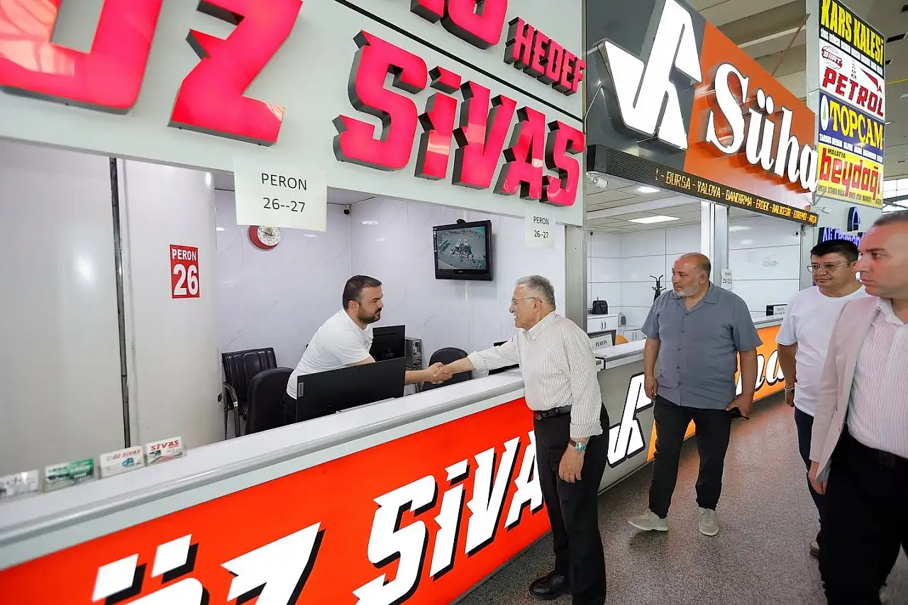 Başkan Büyükkılıç'tan taşınacak terminale ziyaret! Neler konuşuldu?