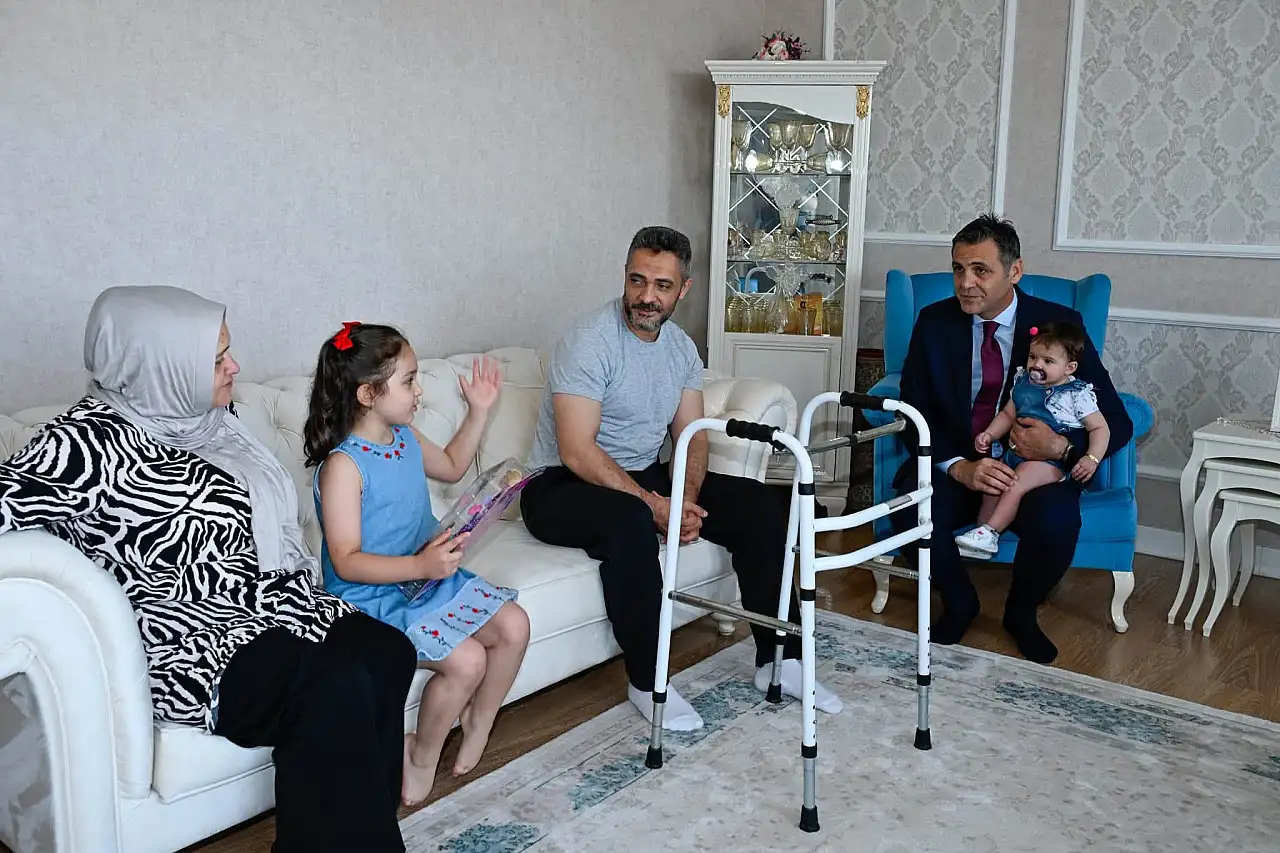 Kayseri Emniyeti'nden anlamlı ziyaret