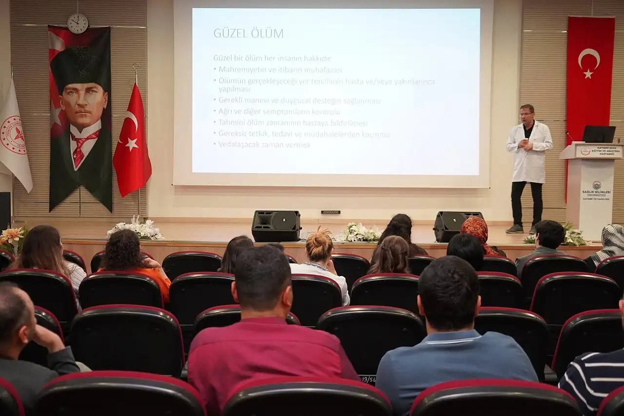 Kayseri Şehir Hastanesi'nde dikkat çeken eğitim!