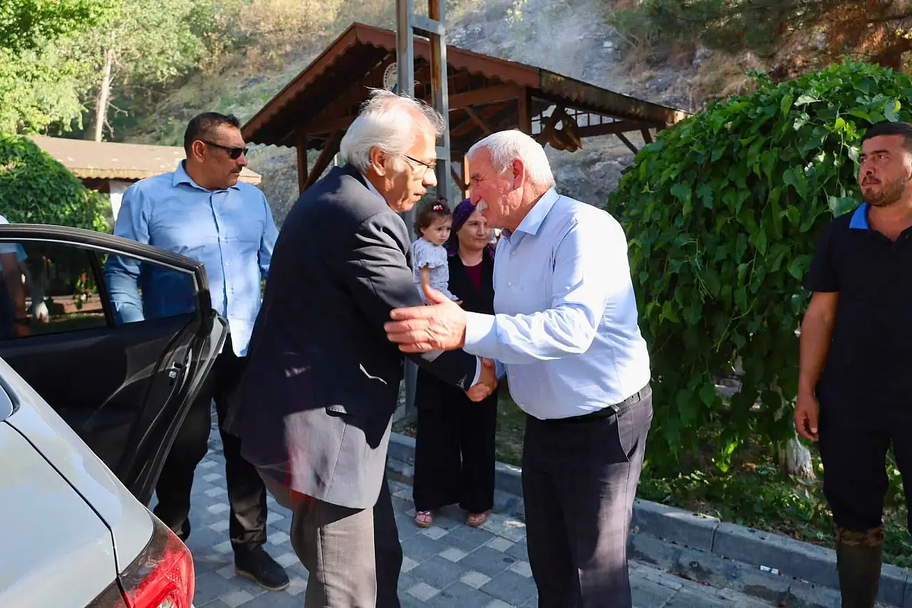 İlçenin gözdesinde dikkat çeken buluşma!