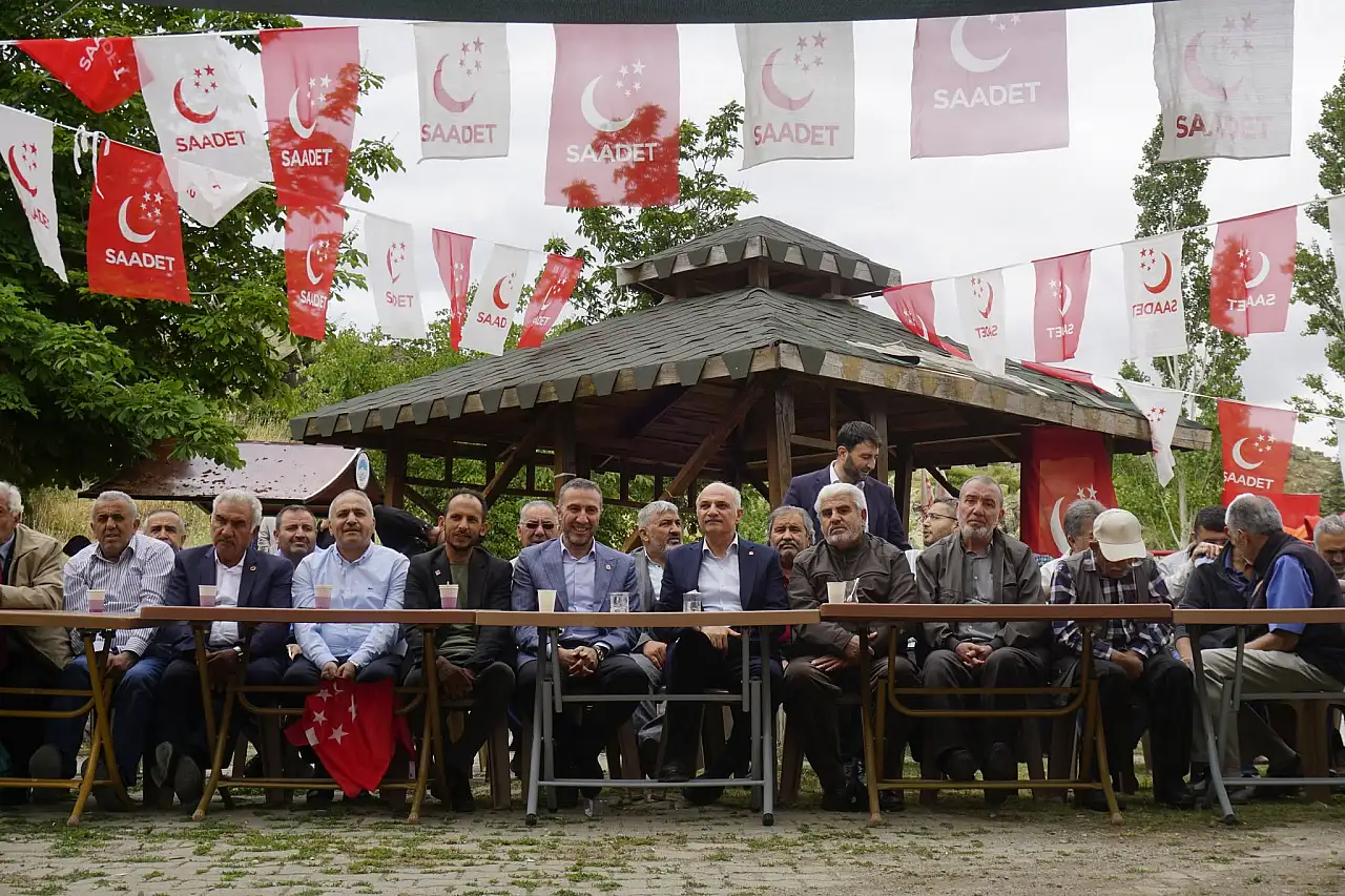 Saadet Partisi Kayseri teşkilatı geleneksel piknikte buluştu