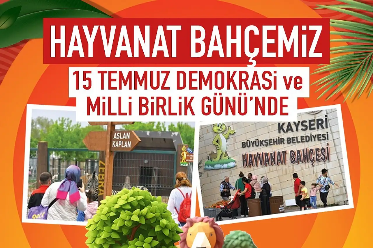 Kayseri'ye hayvanat bahçesi açılıyor: Ücretsiz hizmet verecek!