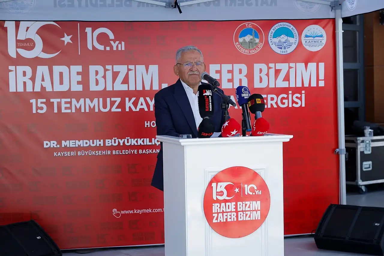 Büyükkılıç'tan 15 Temmuz mesajı: İrade milletindir