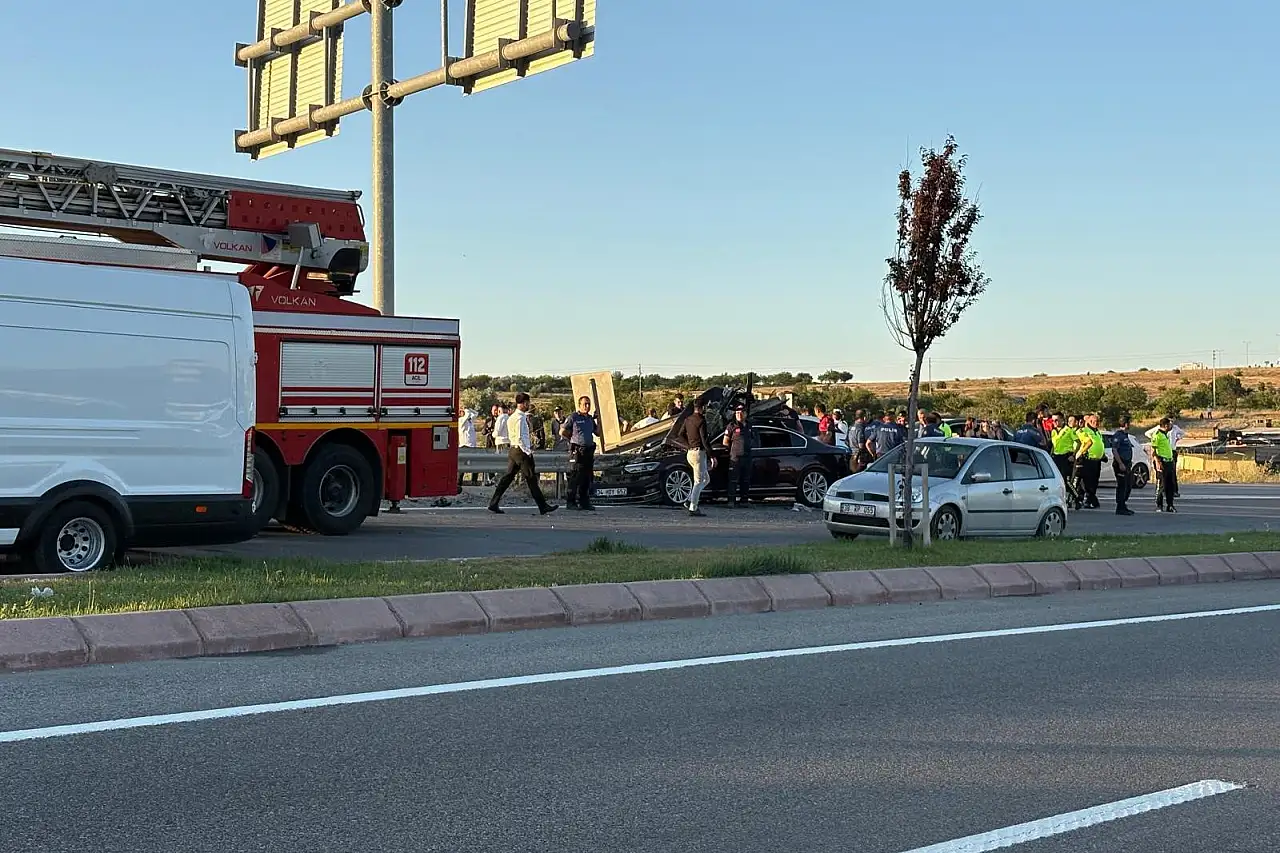 Düğün yolunda acı son: Kayseri'de 1 kişi hayatını kaybetti