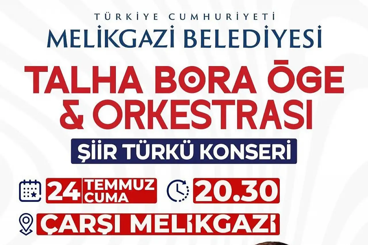 Talha Bora Öge ve Orkestrası Kayseri'de sahne alacak