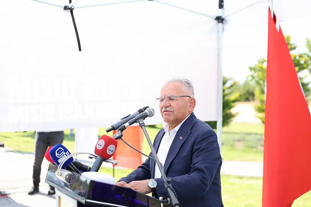 Kayseri'de milli tören düzenlendi!