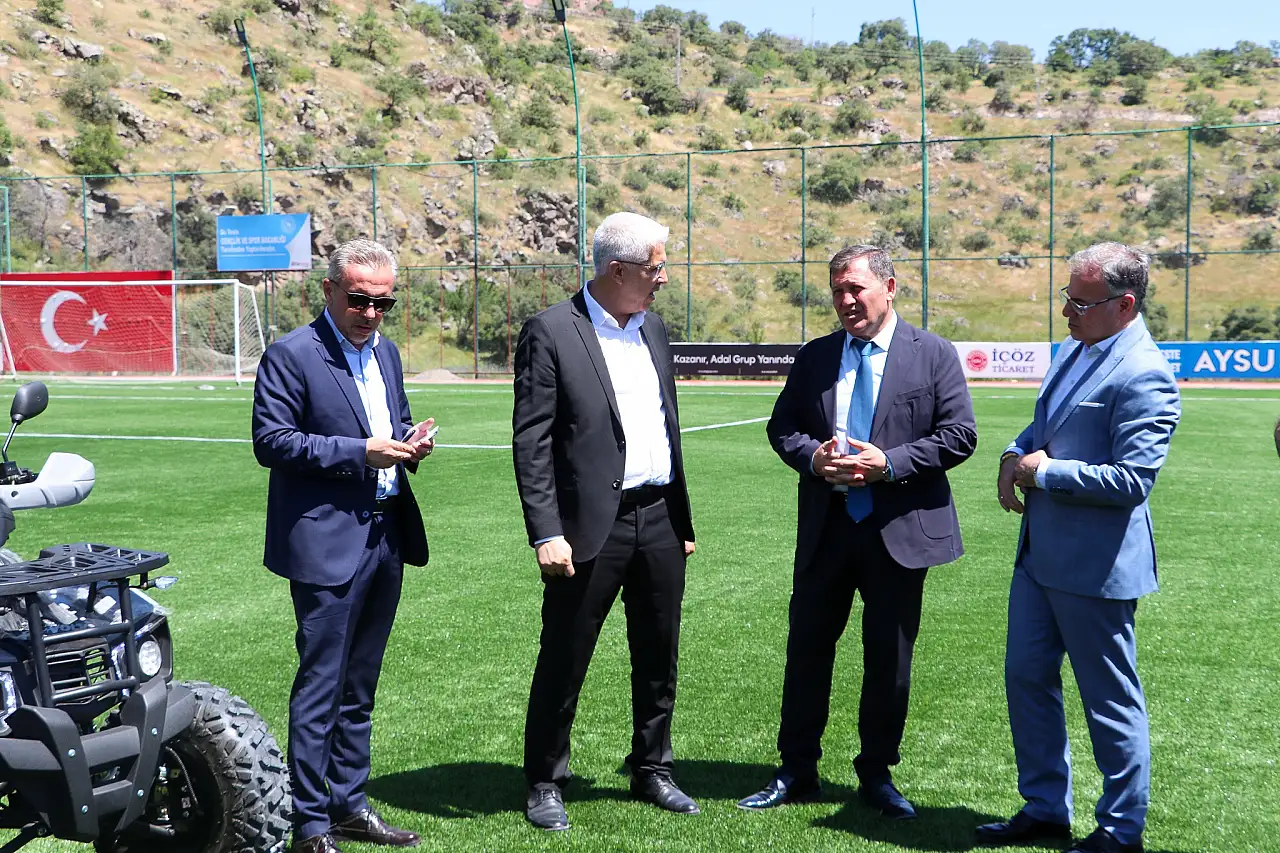 Hacılar Stadyumu yenilendi