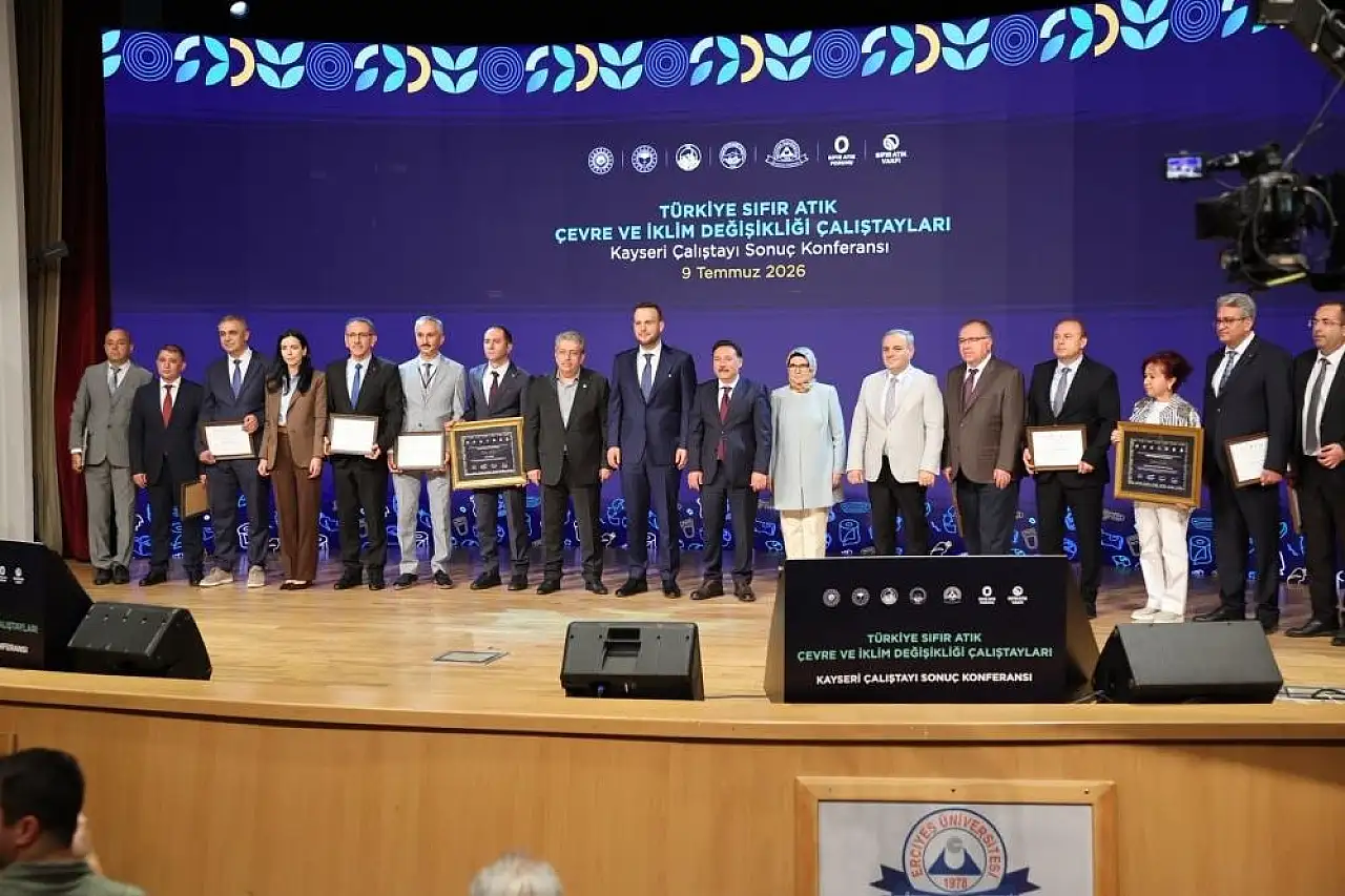Türkiye Sıfır Atık Çalıştayı'ndan kent çalışmalarına plaket!