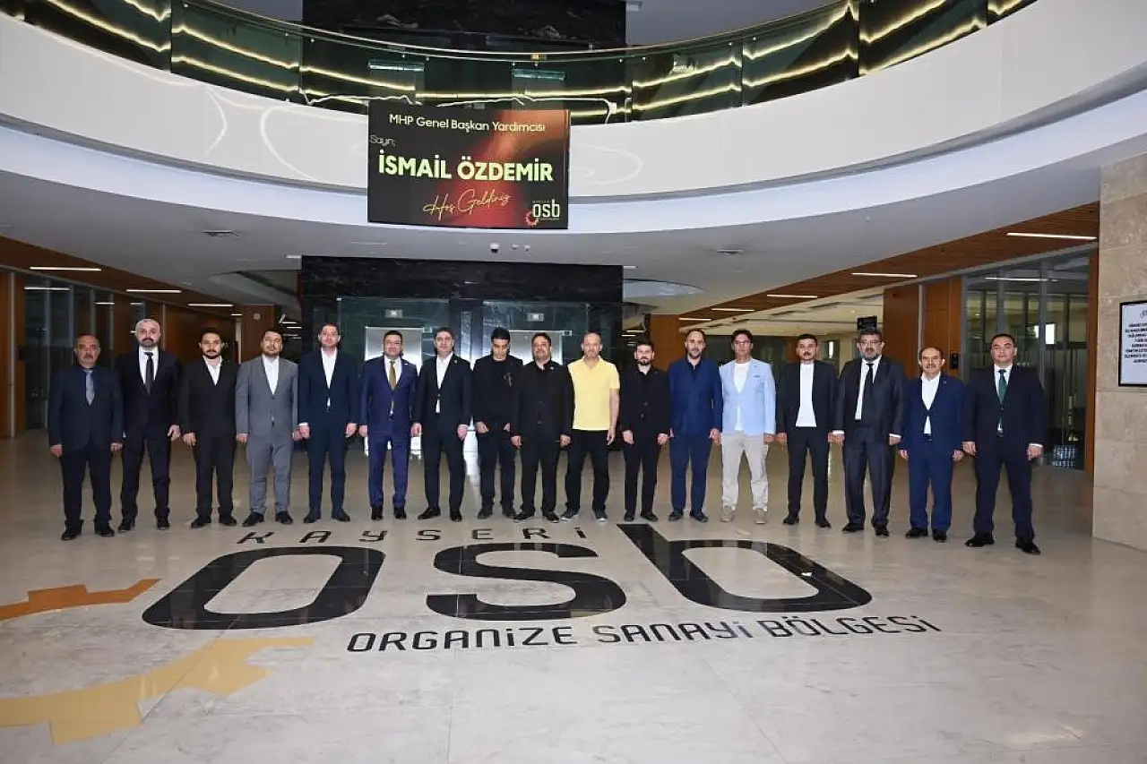 MHP Genel Başkan Yardımcısı Özdemir'den Kayseri OSB'ye ziyaret