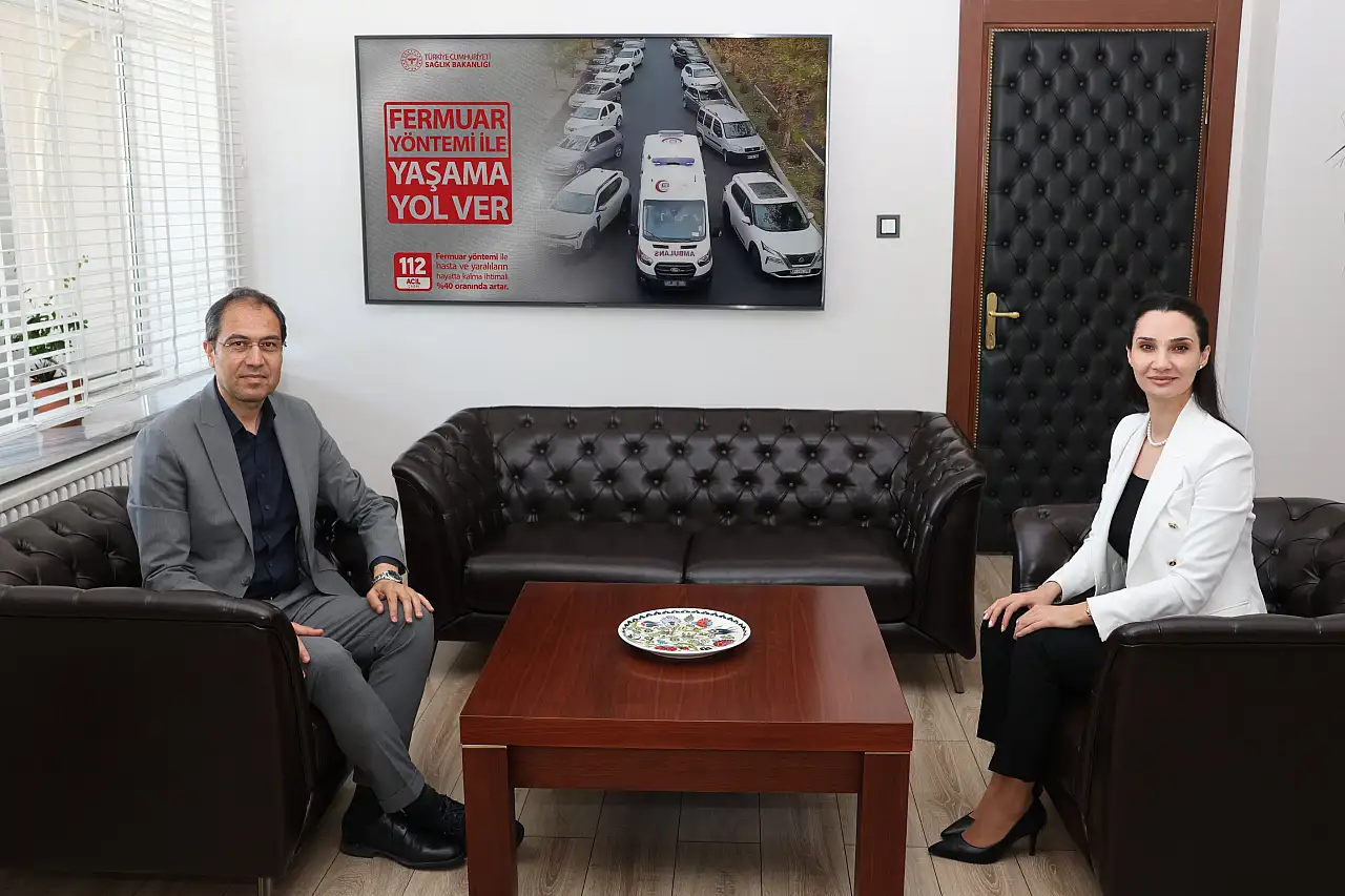 Mardin'e atanan Kayserili Vali Yardımcısı memleketine geldi! Kimi ziyaret etti?