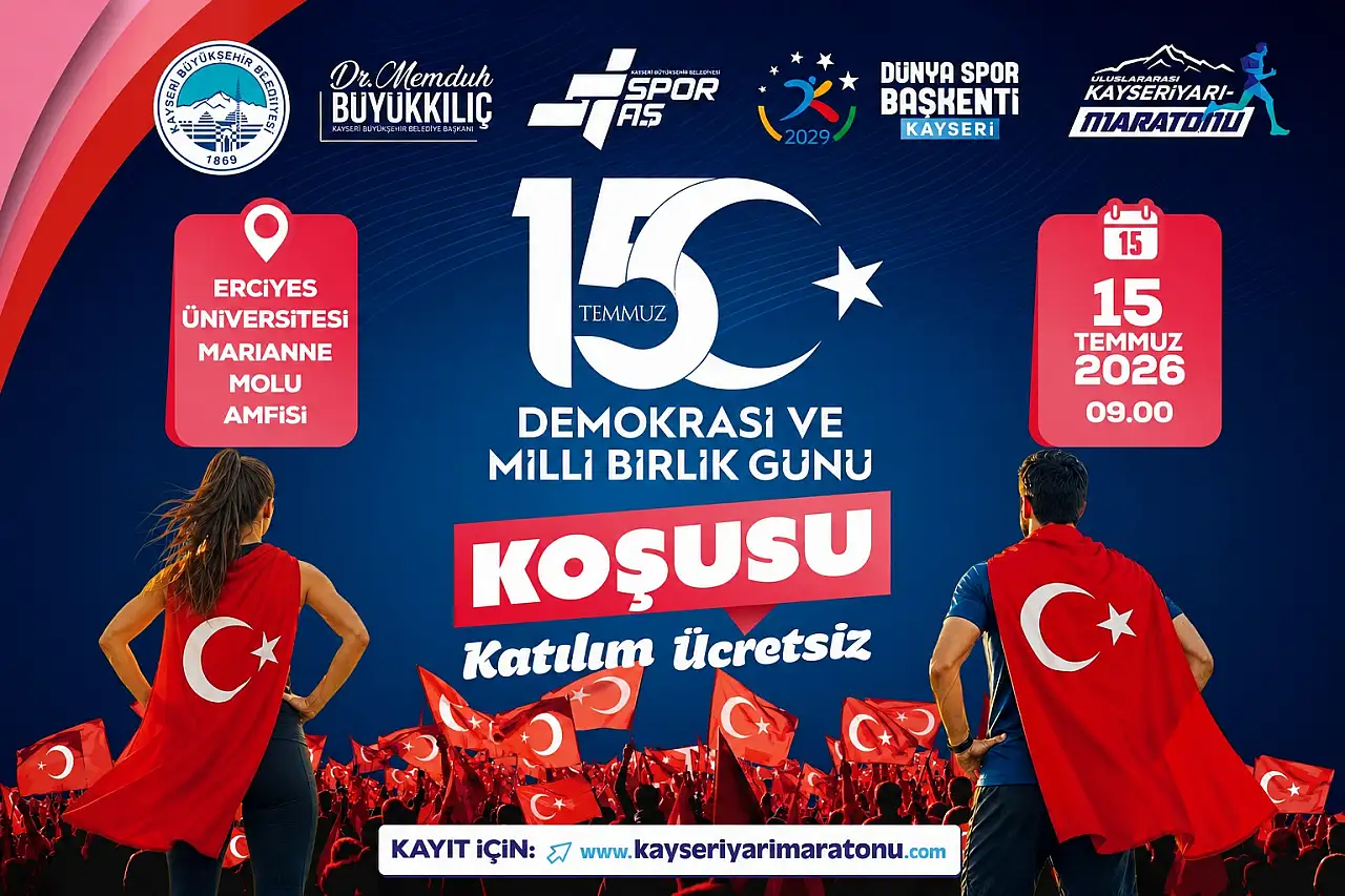 Kayseri'de koşu düzenlenecek! İşte sebebi