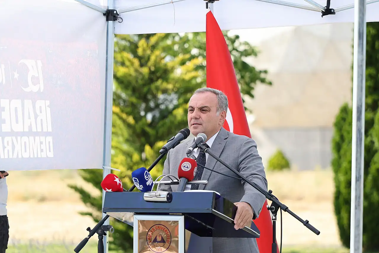 Kayseri'de milli tören düzenlendi!
