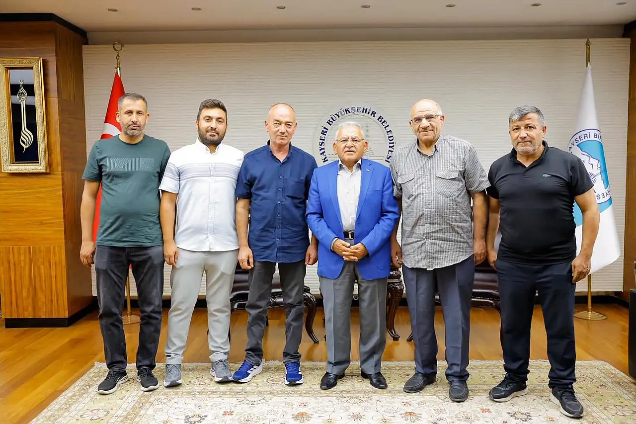 Kayseri protokolü Büyükkılıç'ta buluştu! Masada şehir gündemi vardı