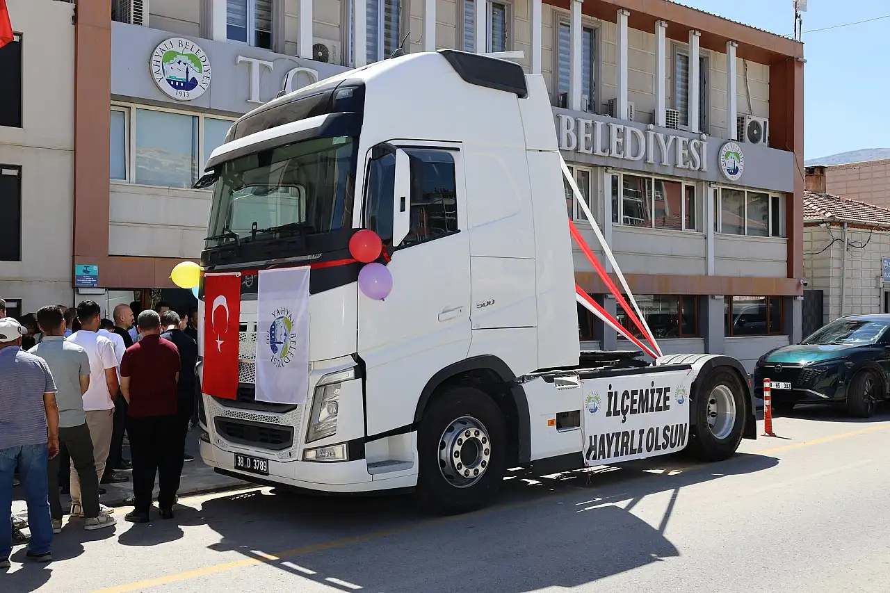 Kayseri'de beklenen araç geldi! Tören düzenlendi