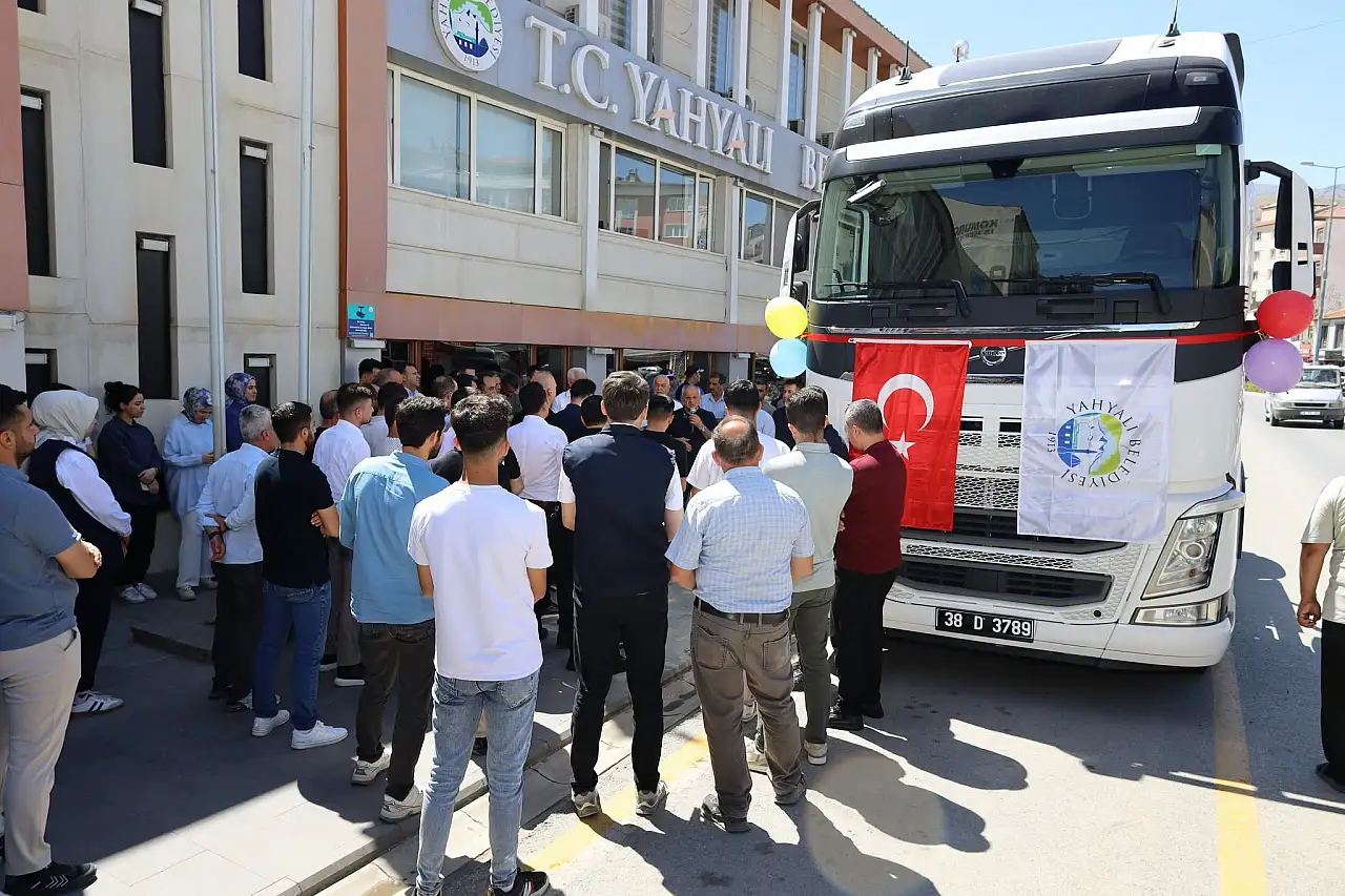 Kayseri'de beklenen araç geldi! Tören düzenlendi