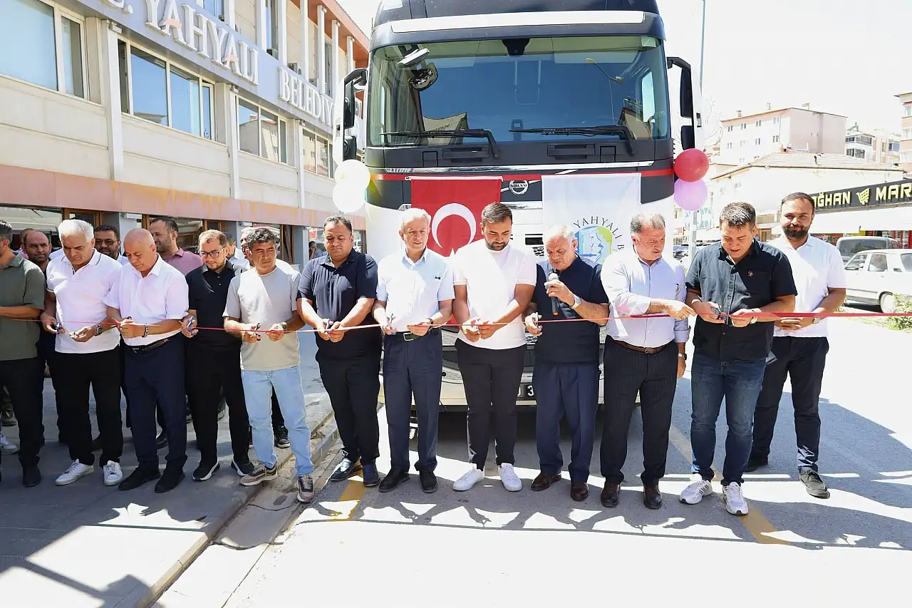 Kayseri'de beklenen araç geldi! Tören düzenlendi