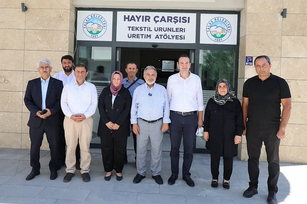 Talas'ta iyilik ilmek ilmek dokunuyor