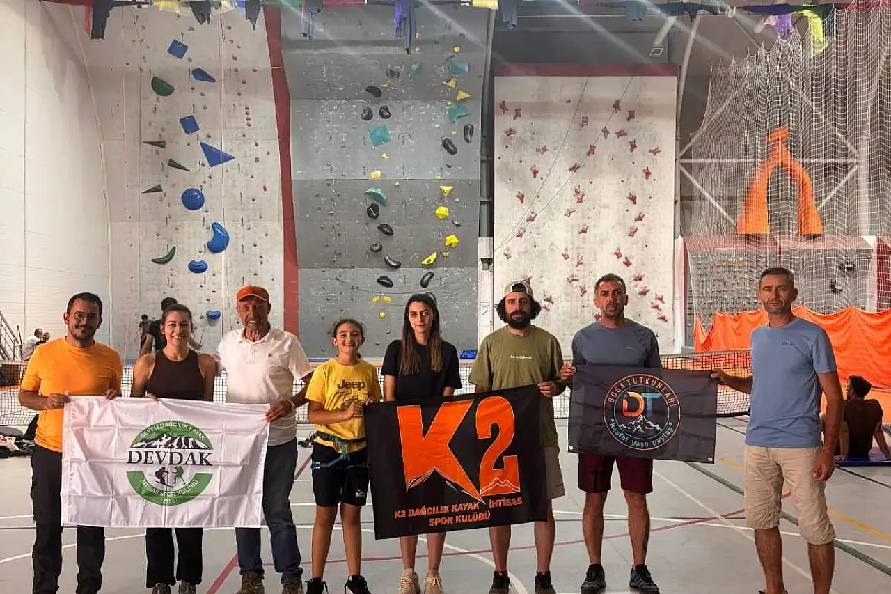 Kayserili 29 sporcu spor tırmanışta ileri seviye eğitim hakkı kazandı